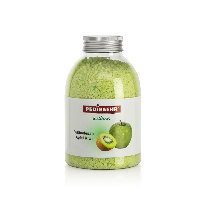 Сол за вана с екстракт от ябълка и киви (Fussbadesalz Apfel Kiwi), 575 г