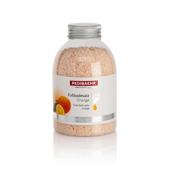 Bath Salt with Orange Extract (Fussbadesalz Orange), 575 g
