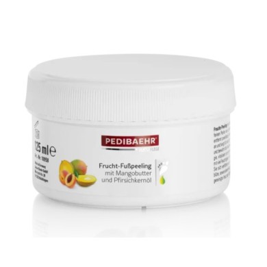 Fruit Foot Scrub with Mango and Peach Oil (Frucht-Fusspeeling)