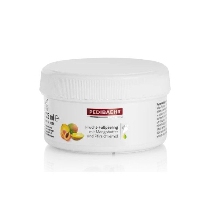 Fruit Foot Scrub with Mango and Peach Oil (Frucht-Fusspeeling)