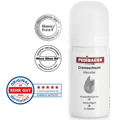 Baehr Antifungal Cream Foam with Microsilver – Protection & Care