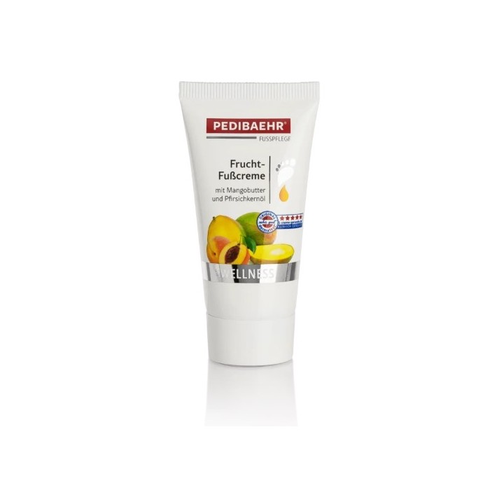 Fruit Foot Cream with Mango and Peach Oil (Frucht-Fusscreme)