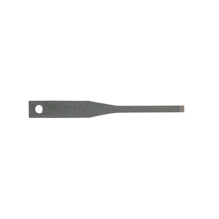 Straight blade for ingrown toenail correction instrument, 3.5 cm