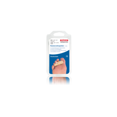 Gel pad for deformed toes, small, right foot (1 piece) Pedibaehr